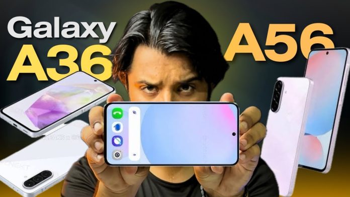 Samsung Galaxy A36 and A56 specifications
