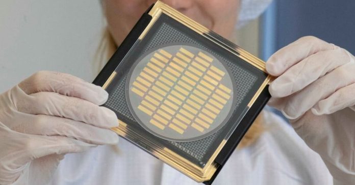 Illustration of quantum computer breaking digital encryption security systems