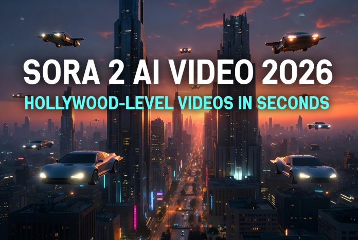 Sora 2 AI Video 2026 realistic video generation by OpenAI